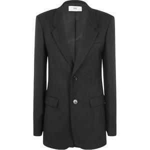 Ами Пари Однобортный Приталенный Блейзер AMIPARIS, Черный