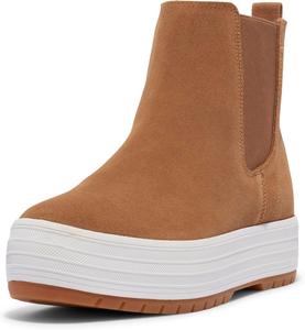 Женские ботинки Keds The Platform Chelsea Lug, Brown Suede