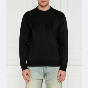 Толстовка Salbo обычного кроя Boss, черный