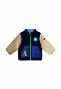 Флисовая куртка стандартного кроя Jojo Maman Bébé, Blue