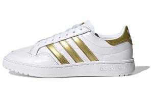 Женские кроссовки для скейтбординга Adidas Originals Team Court, белый/золотой