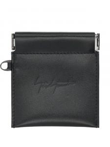 Кожаный кошелек для монет Discord Yohji Yamamoto, черный