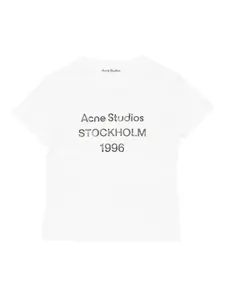 Футболка с принтом Acne Studios, белый