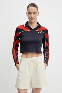 Лонгслив Puma, темно-синий