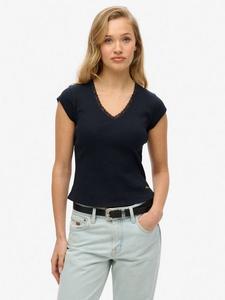 Атлетический топ с V-образным вырезом и кружевной отделкой Superdry