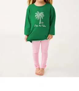 Детская мини-толстовка Ballad в расцветке Deck The Palms Lilly Pulitzer