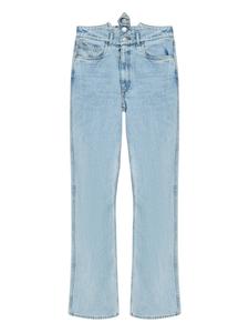 Джинсы с логотипом Coperni, синий