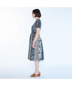 Платье-комбинация из двух частей с принтом "Либерти"