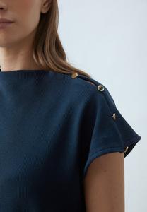 Футболка с принтом Anna Field, темно-синий