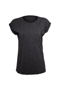 Футболка с удлиненными плечами Build Your Brand, черный