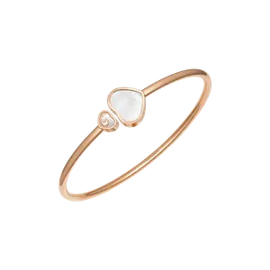 Браслет Chopard Happy Hearts - Браслет, розовое золото, бриллиант, перламутр