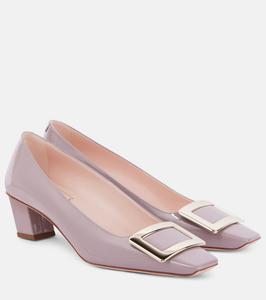 Лакированные туфли Belle Vivier 45 Roger Vivier, Dusty Rose