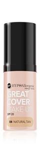 Тональный крем-мусс интенсивного покрытия Great Cover Make-Up SPF 20–04 Bell HYPOAllergenic