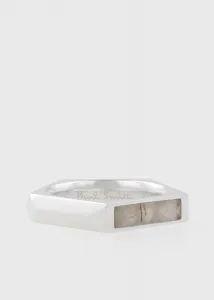 Кольцо «Пятиугольный рутиловый кварц»