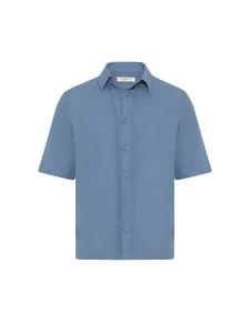 Рубашка на пуговицах классического кроя Antioch Keith, синий деним