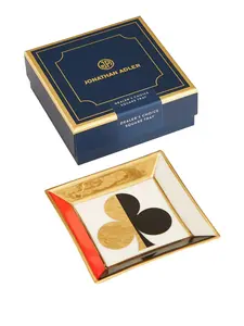 Квадратный поднос Dealer's Choice 11,5 см x 11,5 см Jonathan Adler, бежевый