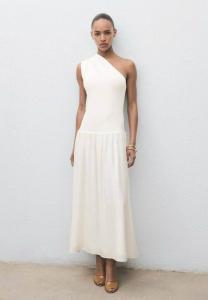Платье Mango ASYMMETRISCHES, Off-White