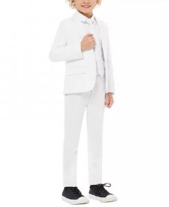 Мальчики Белый рыцарь однотонный костюм OppoSuits