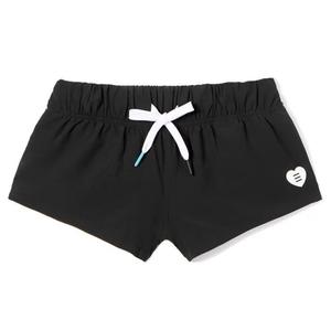 SBART SAILBEE пляжные брюки женские спортивные обтягивающие шорты для плавания в горячих источниках для серфинга, черные шорты S-XL