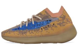 Кроссовки Adidas Originals Yeezy Boost 380 Lifestyle Unisex, коричневый/синий