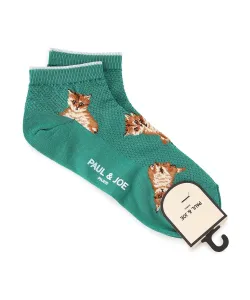 (W) PAUL & JOE / Paul & Joe Короткие носки с сетчатым рисунком «сидячая нунет»