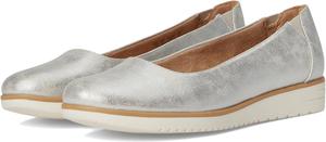 Балетки Naturalizer Soul Naturalizer Idea Ballet, цвет Silver Faux Leather