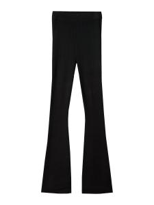 Расклешенные брюки Bershka, Black