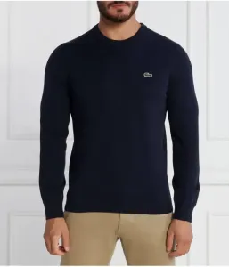Свитер regular fit Lacoste, темно-синий