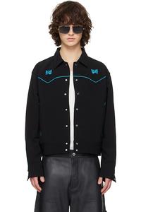 Ковбойская куртка с кантом Needles, черный