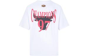 Футболка Mitchell & Ness SS22 с рукавом дроп-шоулдер унисекс белая Mitchell Ness