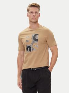 Футболка regular fit H-Thompson 655 50543901 Boss, бежевый