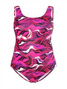 Купальник Ulla Popken, цвет purpur