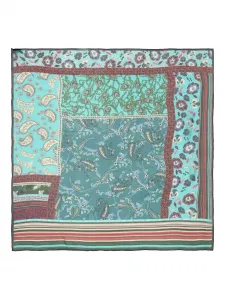 Шарф с принтом пейсли Bimba Y Lola, синий