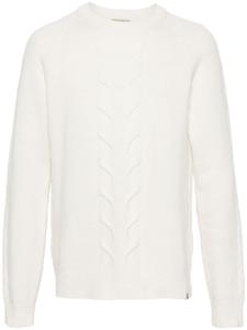 Woolrich свитер фактурной вязки, белый