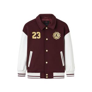 Детская утепленная куртка с лацканами Lapel Moderate Jordan, chocolate truffle