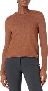 Женский свитер Calvin Klein с круглым вырезом и длинными рукавами, Tortoise