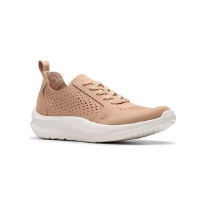 Женские повседневные туфли Cloudsteppers Solevana на шнуровке Clarks, Sand Nubuck