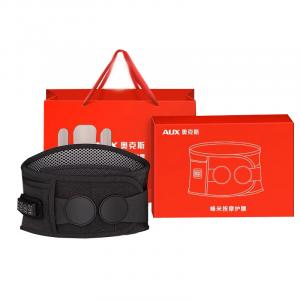 Пояс для массажа с графеновым нагревом, защита от перегрева, автоматическое отключение BR-HY02 AUX, черный