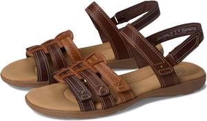 Сандалии Clarks Elizabelle Kay, цвет Brown Multi Leather