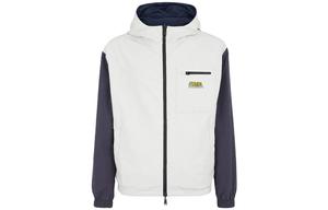 Двусторонняя куртка на молнии FENDI, белый