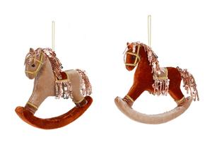 Набор рождественских шариков LAALU, 20x14x25 см, коричневый