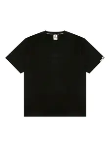 Футболка с тисненым логотипом Aape By A Bathing Ape, черный