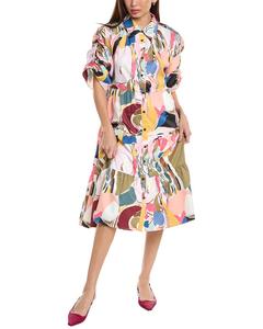 Платье-рубашка CROSBY by Mollie Burch Whit, коричневый