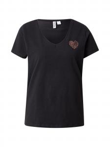 PIECES Футболка 'PCNEW BILLY' в черном цвете