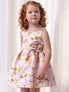 Элегантное платье обычного кроя Abel & Lula, фиолетовый