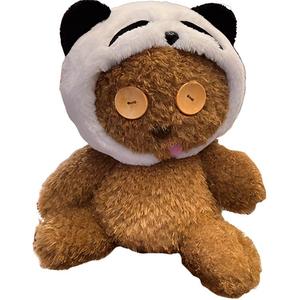 Плюшевая кукла Panda Minions Tim Bear с пищалкой Universal Studios