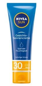 Nivea Sun, солнцезащитный крем SPF 30, 50 мл