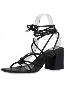 Сандалии на плоской подошве VAN HILL Riemchensandaletten Ella, черный