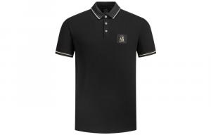 Мужская рубашка-поло ARMANI EXCHANGE, Черный
