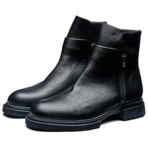 Fabrication Мужские зимние ботинки с мехом черные, цвет Black Fur-Lined